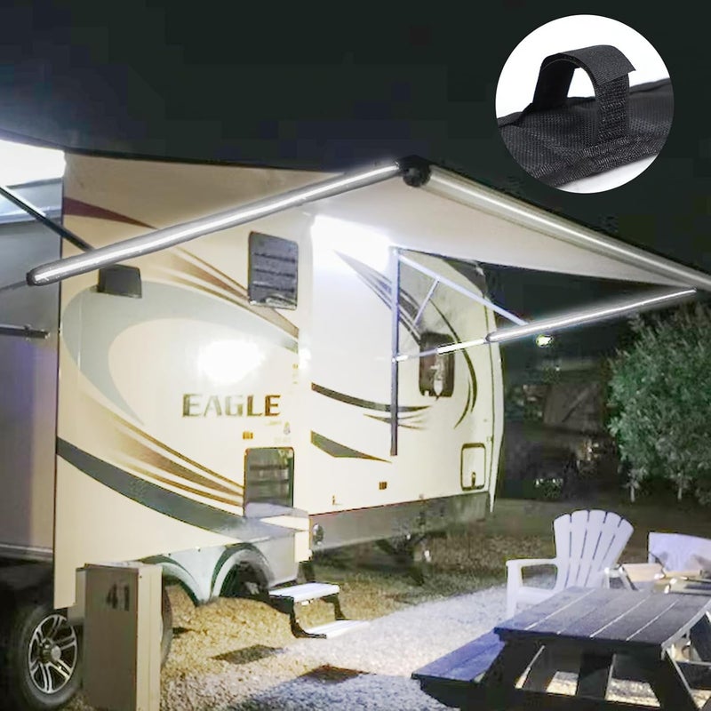 NOVA AUTO 12V Led Light Strip,RV Awning Lights with 2835 LED Chips,IP68 Waterproof Led Light Bar for Outdoor Camping and Overland - Image 5